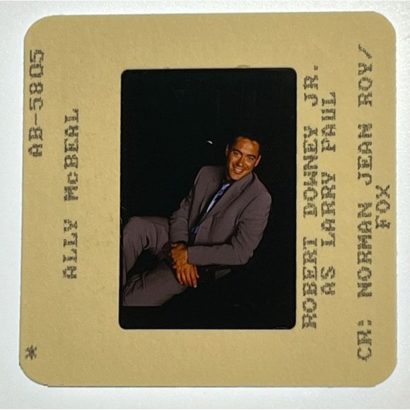 Ally McBeal Original 35MM Press Kit Slide Robert Downey Jr Fox TV - Picture 2 of 4